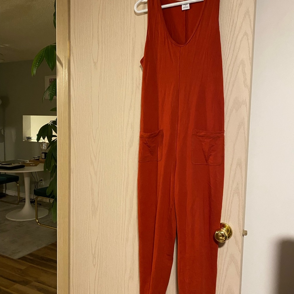 Smash + tess Saturday romper in red